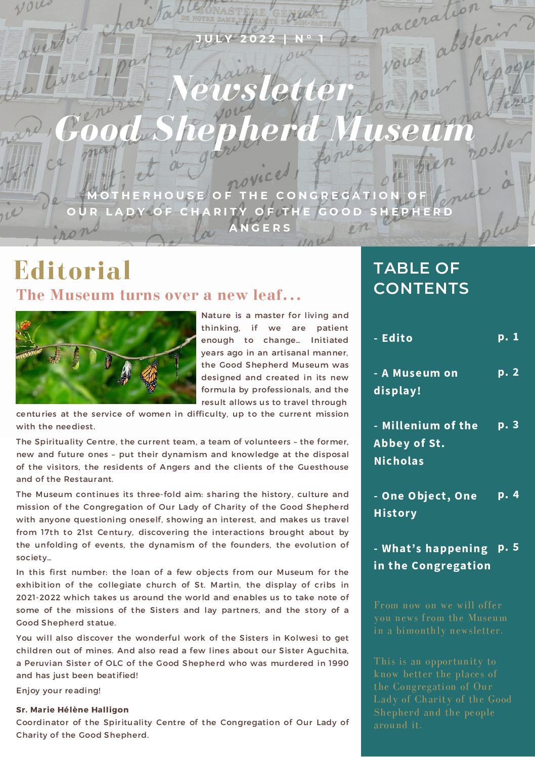 Newsletter Musee ENG